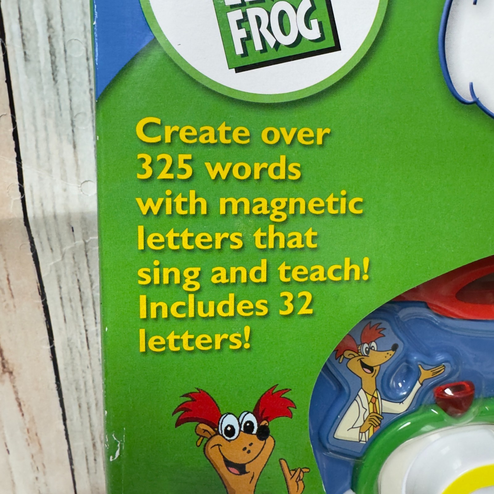 NEW Leap Frog Word Whammer Fridge Phonics Set 32 Magnetic Letters 325 Words Toy