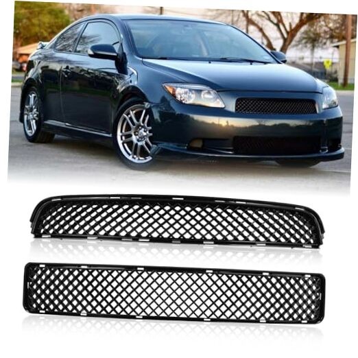 Front Bumper Guard Grille Fit for 2005-2010 Scion Tc Smt10600 Honeycomb Front