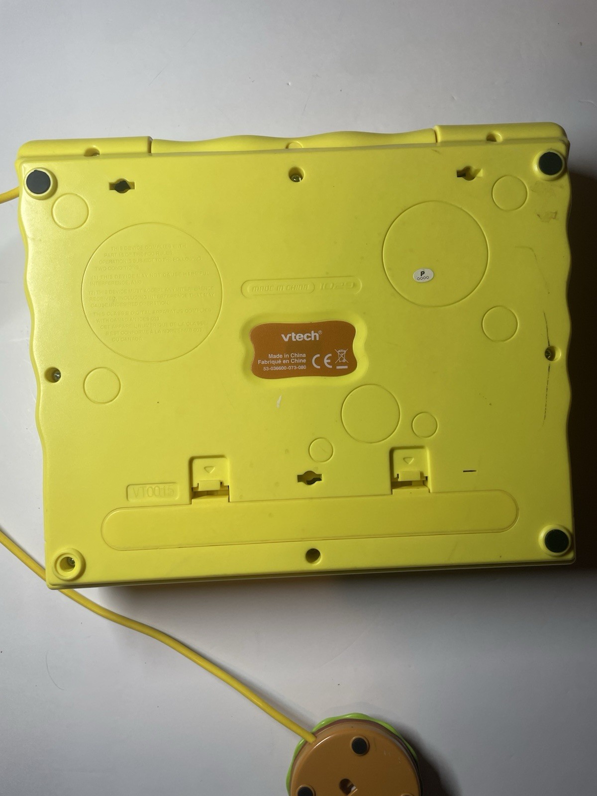 Vtech SpongeBob SquarePants Activity Laptop Vintage – Working, Slightly Scuffed