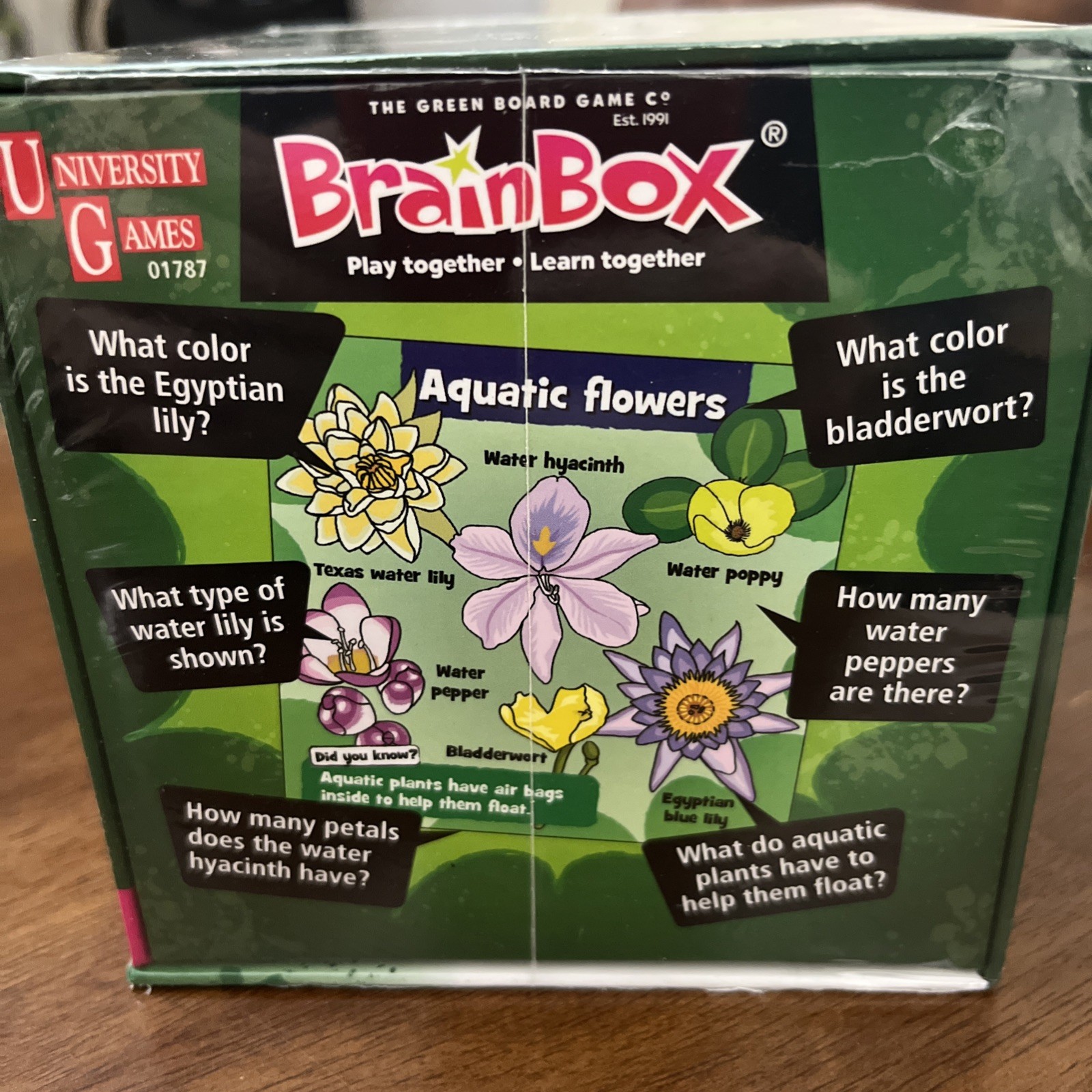 University Games – BrainBox Nature Memory Challenge Game (55 CARDS) NEW
