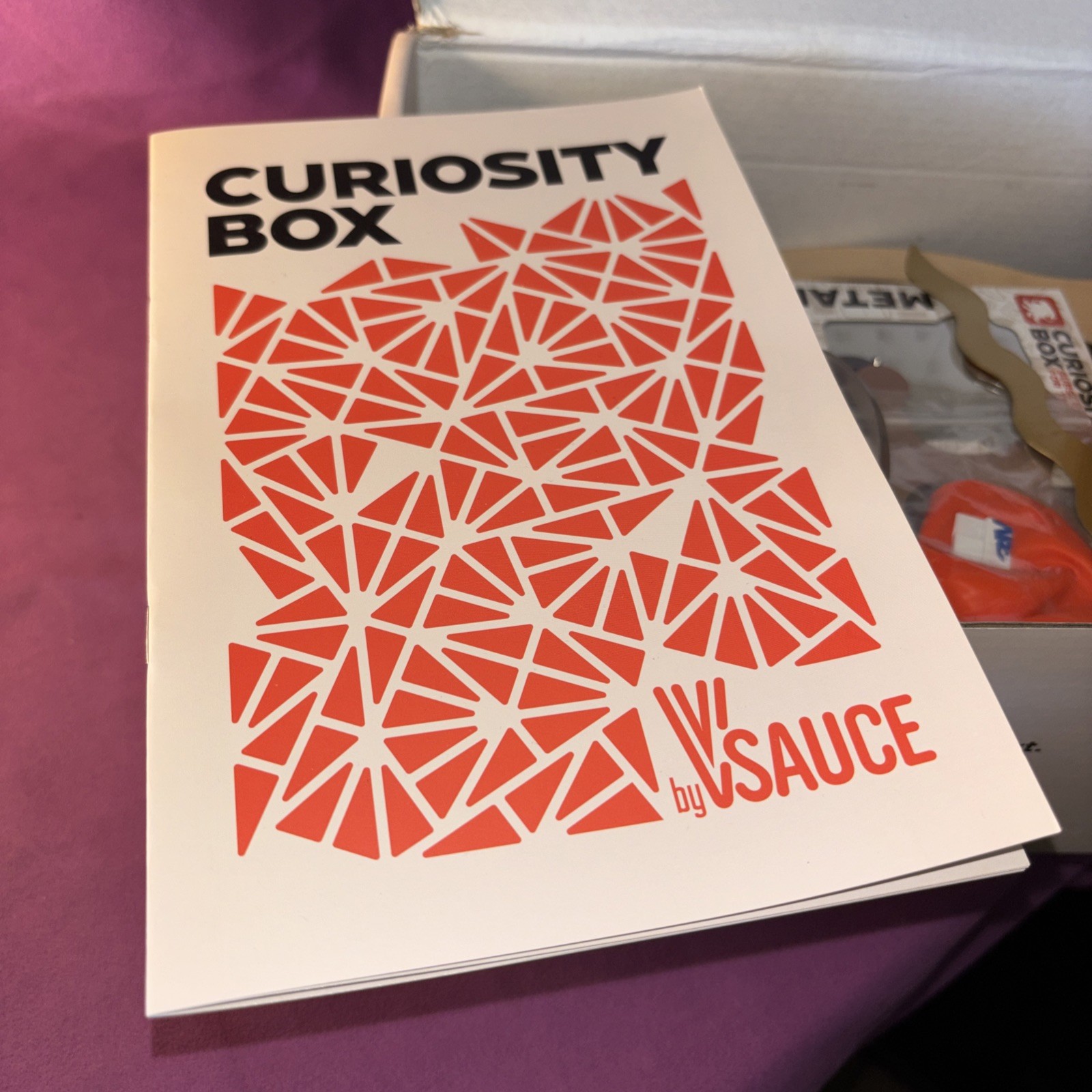 CURIOSITY BOX by V Sauce Sonic Photonic Visualiser Hurricane Balls NEW