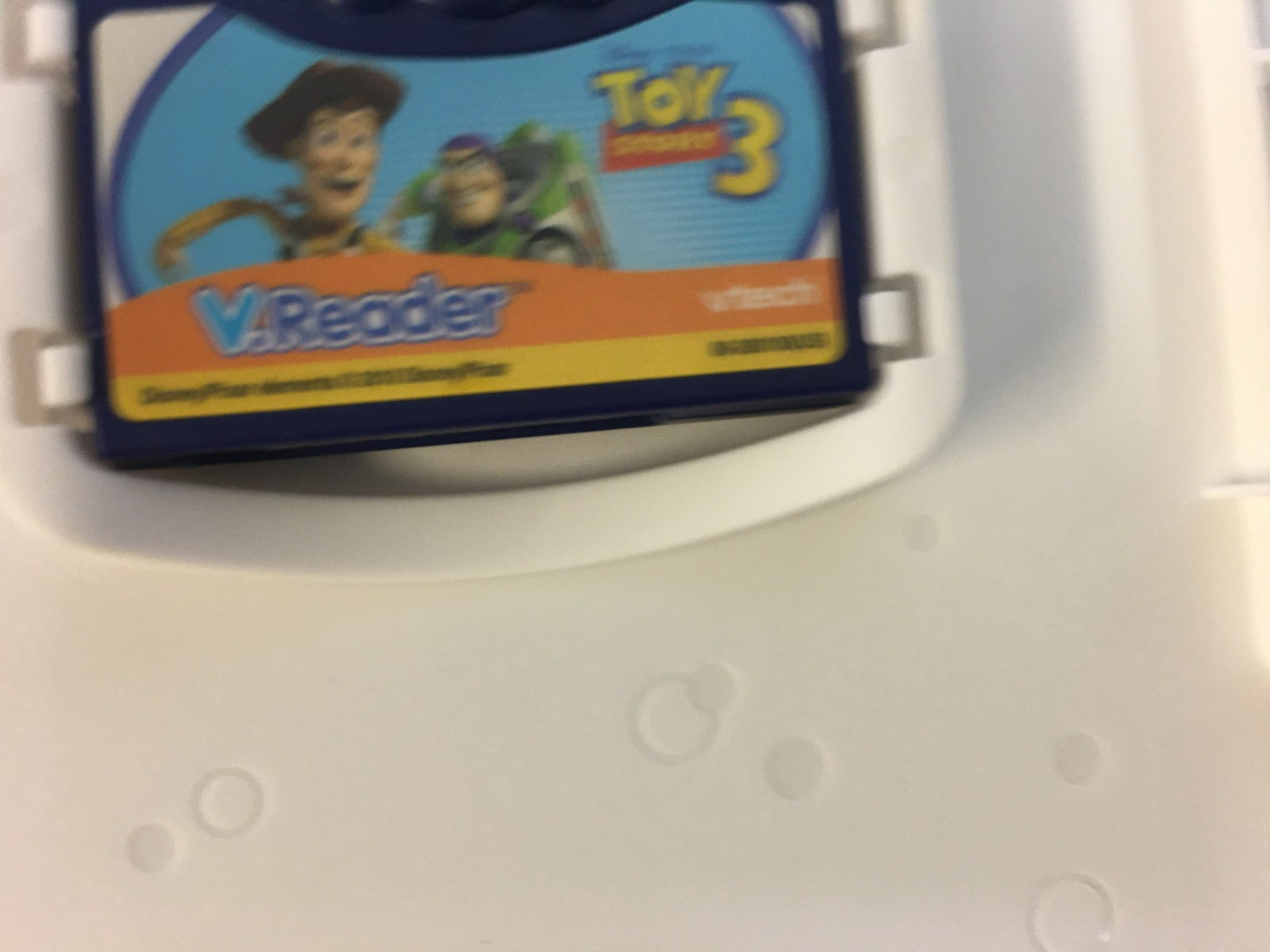 Lot Of 2 Vtech V.Reader Cars 2 And Toy Story 3 Interactive E-Reading System