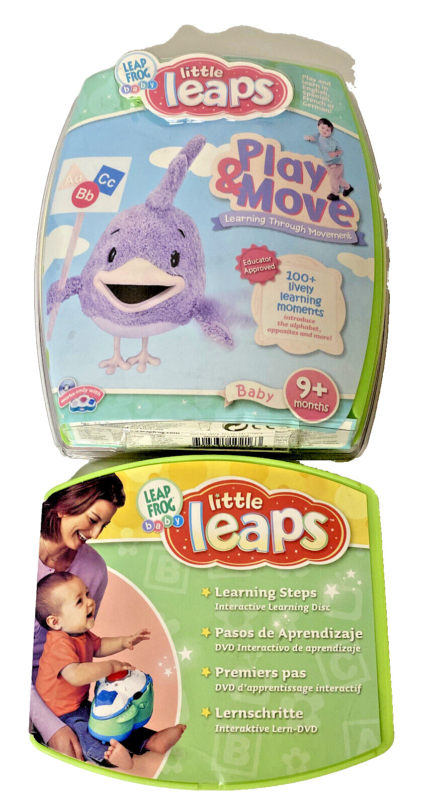 Leap Frog Baby Little Leaps, Play & Move ABC, Learning Steps, Set of 2