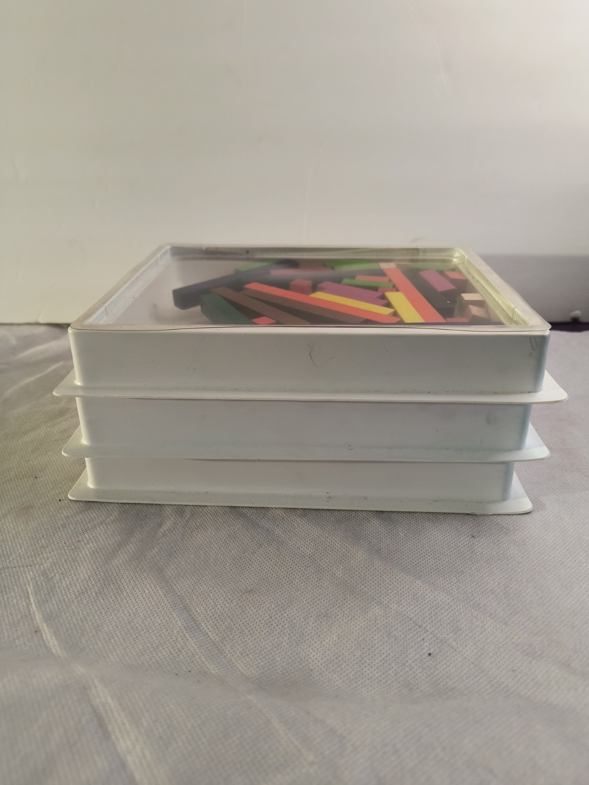 3 SETS OF MUTI-COLOR PLASTIC CUISENAIRE RODS