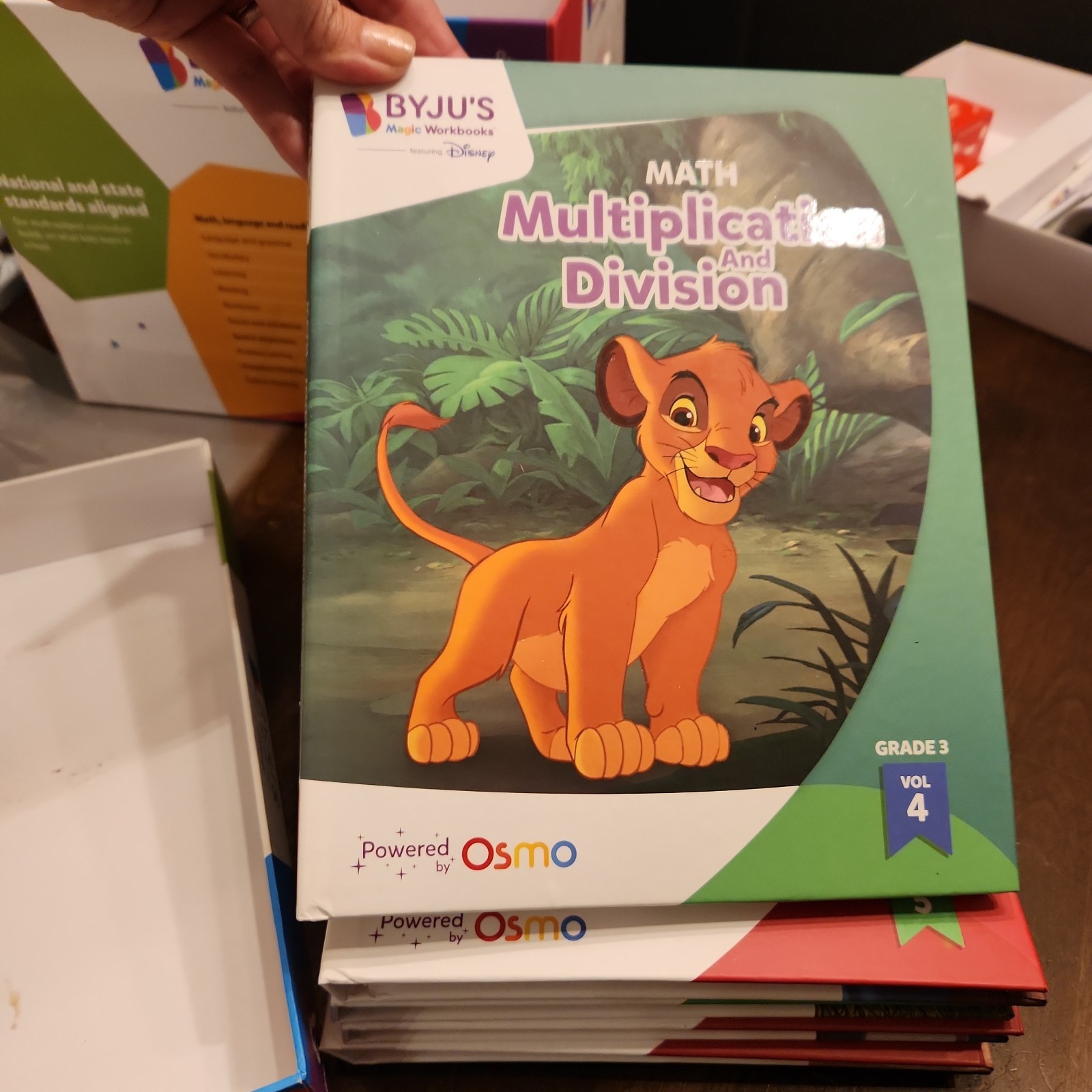 BYJU’s Magic Workbooks 3rd Grade Premium Edition Disney Pixar Book Set Lot