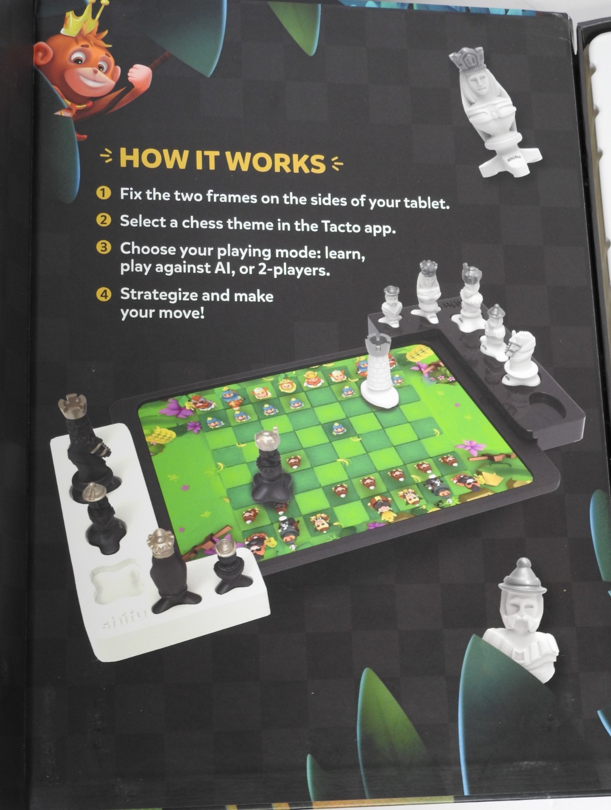 Shifu Tacto Chess, iOS or Android Tablet Based Interactive Chess Game 1-2 Player