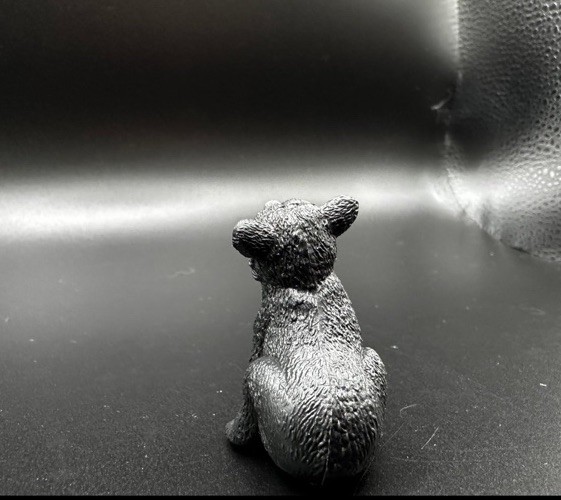 YOWIE Asian Black Bear Australian Collectible Mini Figurine Baby Animals Series