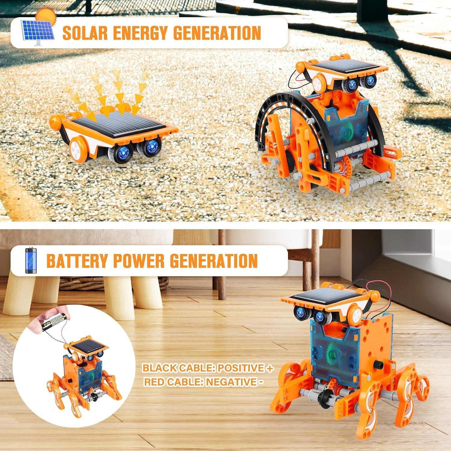 Hands-On 13-in-1 STEM Solar Robot Kit for Kids 8-12 – Fun Learning Experience
