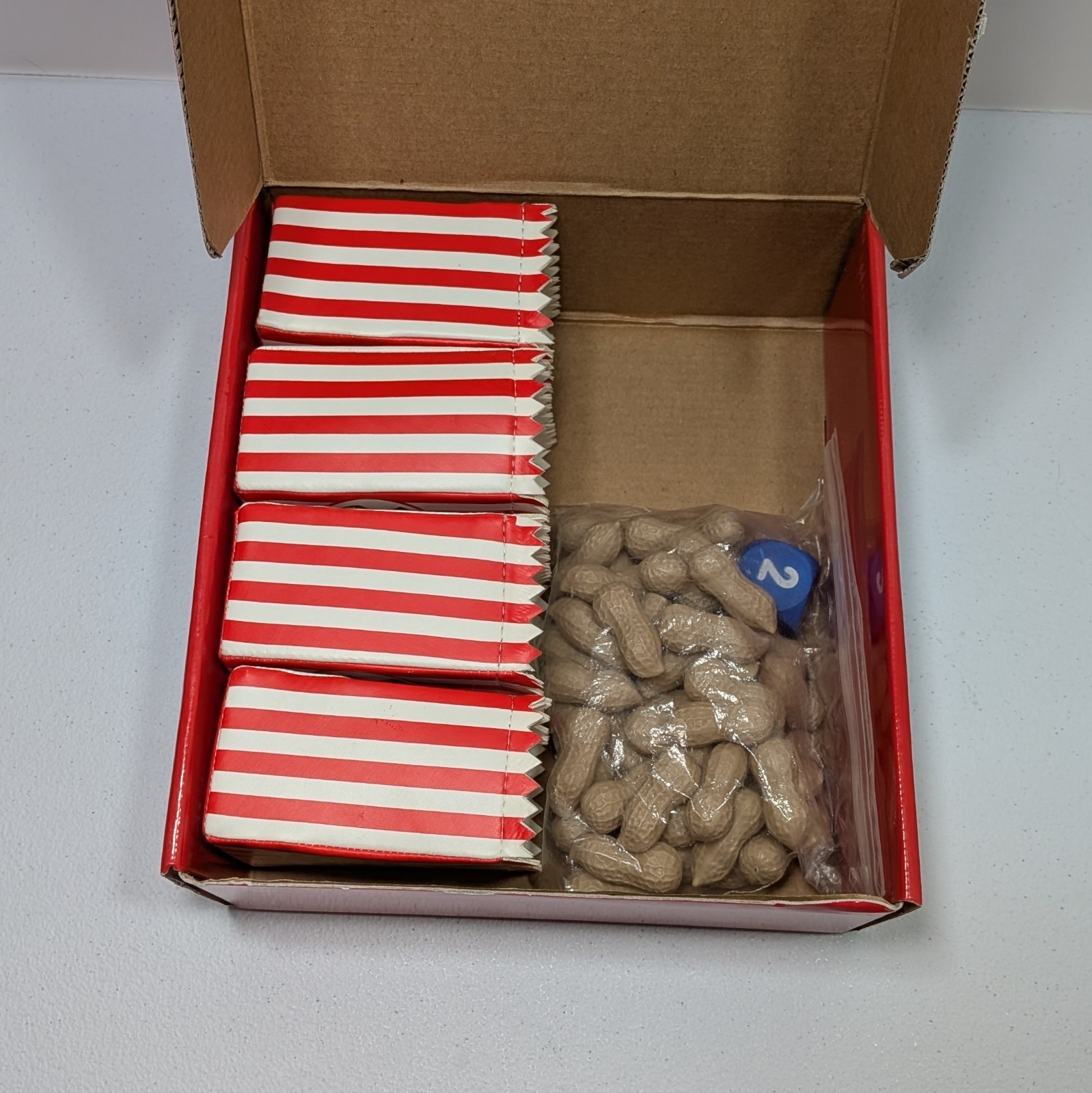 Lakeshore Peanuts in a Bag Counting Game Math Rare Hard to find 100% Complete