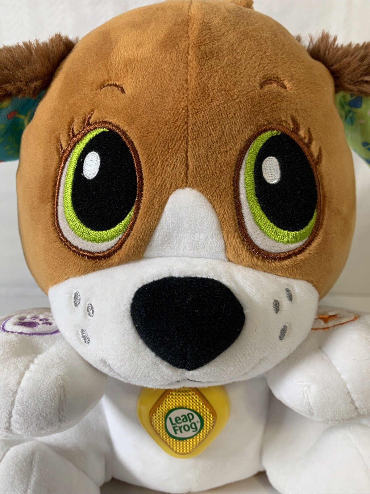Leap Frog Speak and Learn Puppy Plush Interactive Speaking/Singing Dog Animated