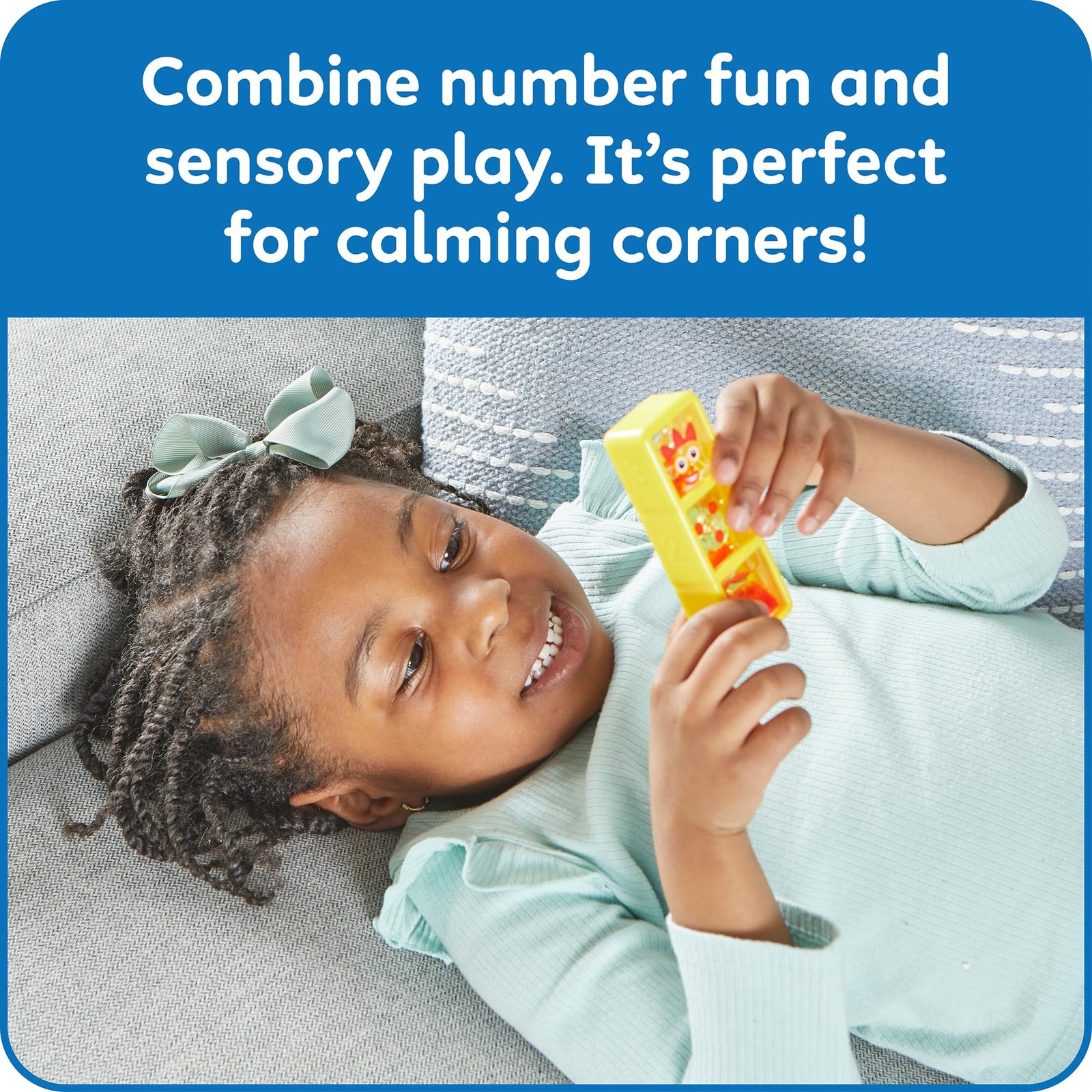to Five Sensory Bottles, Numbers for Toddlers, Counting Toys, Calming Sensory…