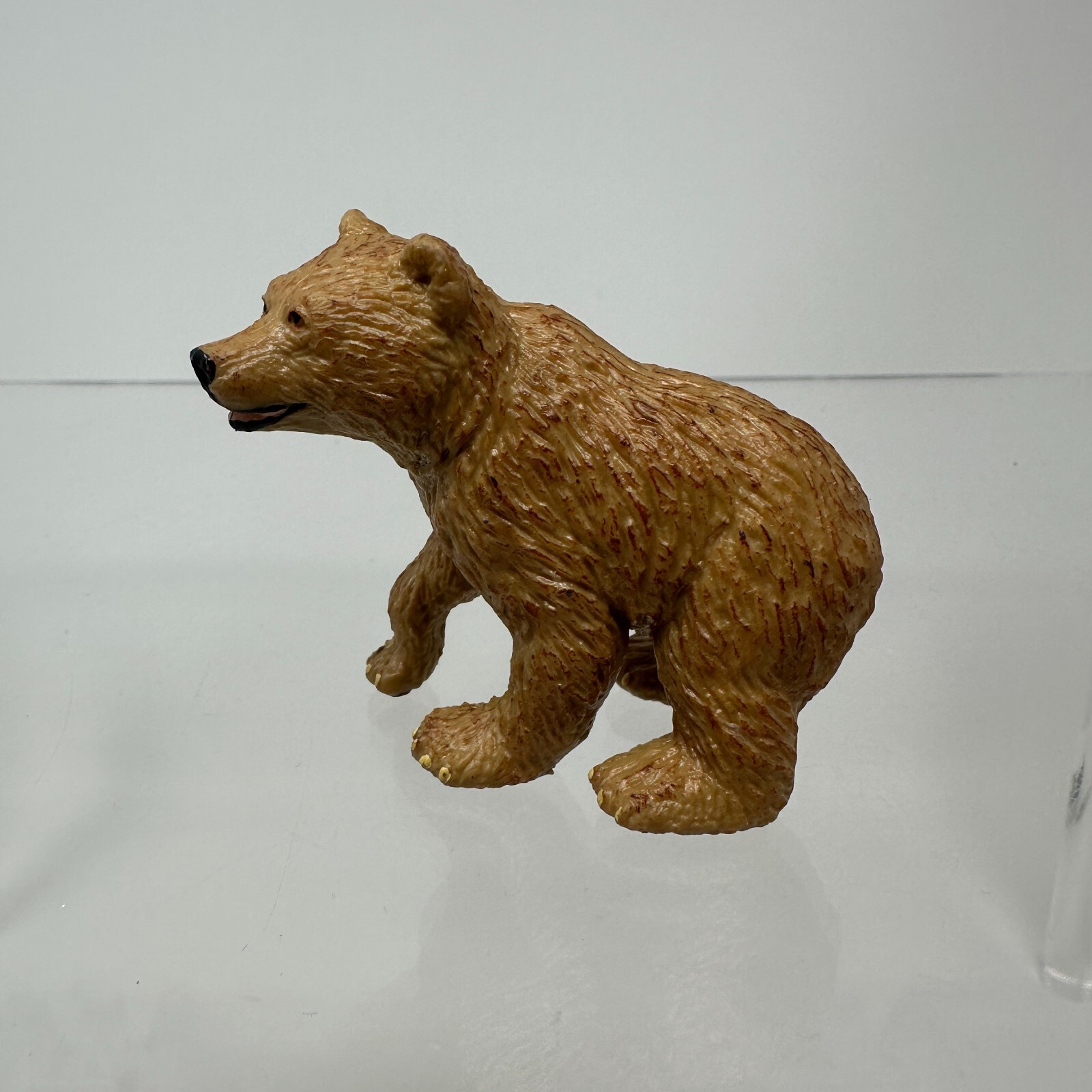 Safari Ltd Brown Bear Cub Wildlife Animal Figure Toy Figurine 1995 2.5″ Vintage