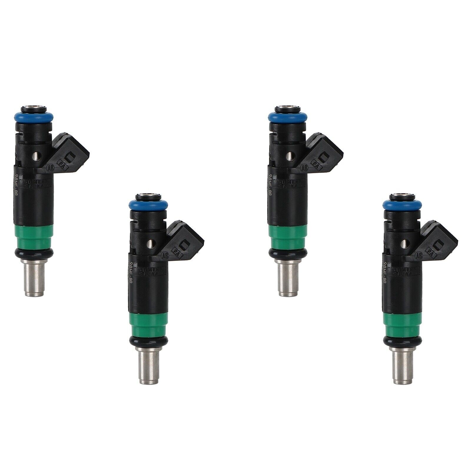 4pcs Fuel Injectors 98MF-BB Fit Ford Fiesta V 2001-2008 Fusion 2002-2012 1.4L SP