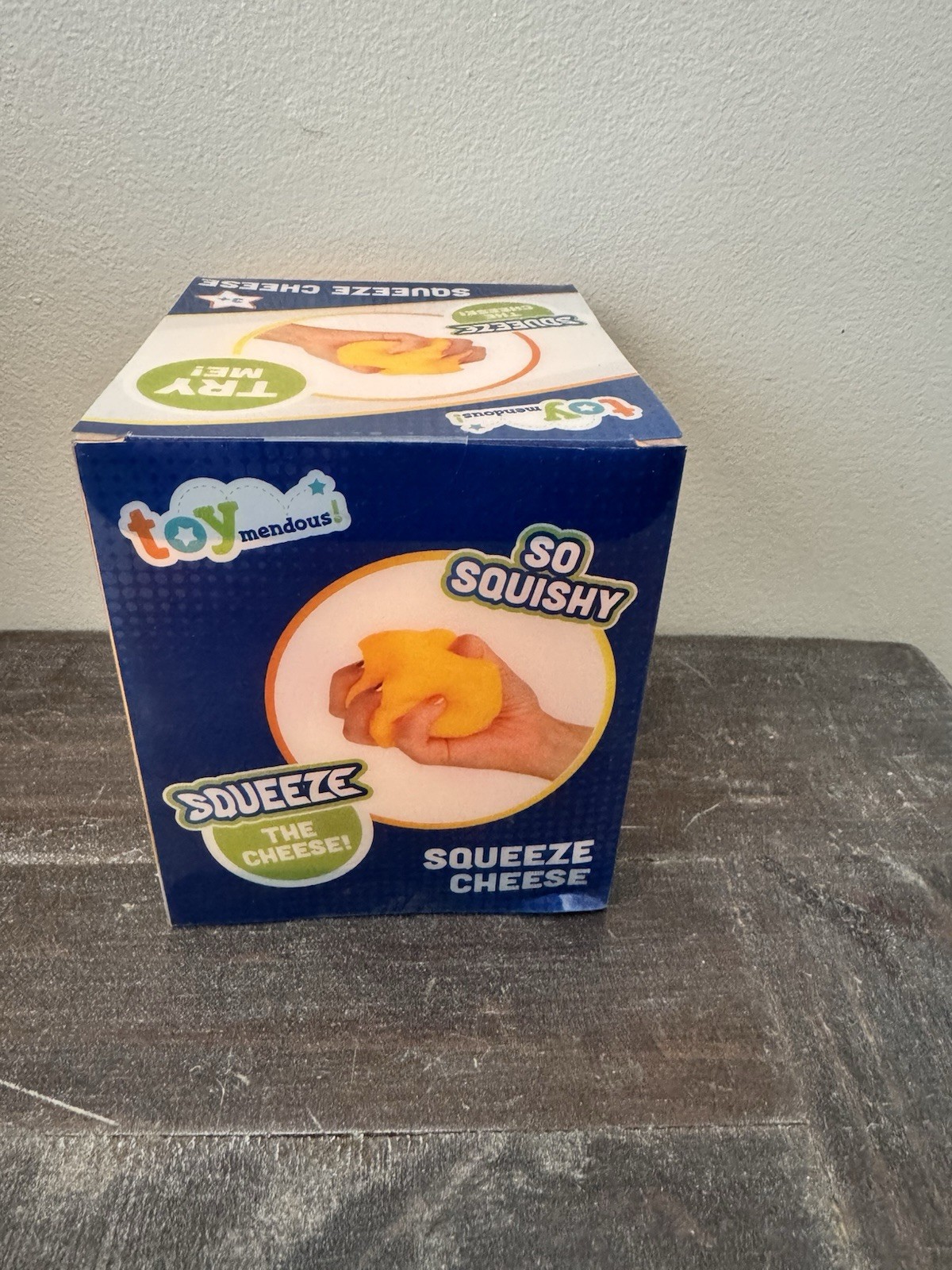 Squishy Squeeze Cheese *Toy!Mendous Viral Squishy Cheese