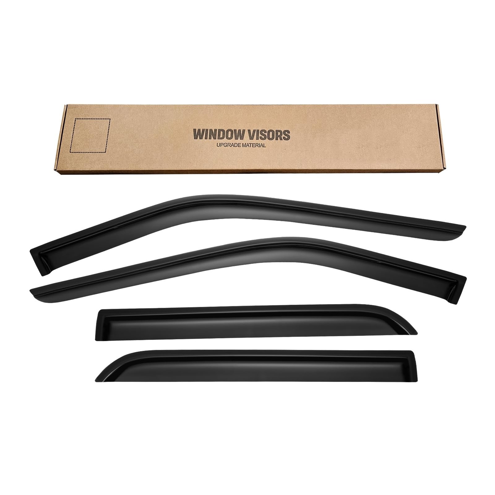 Window Rain Guards Visors for 2011 2012 2013 2014 2015 2016 2017 2018 2019 Fo…