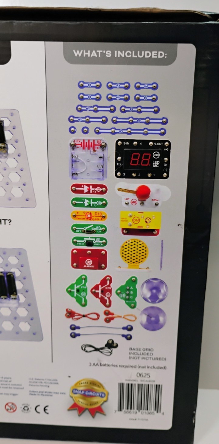 Elenco Snap Circuits Arcade 200+ Projects Programmable NEW UNUSED Open Box STEM
