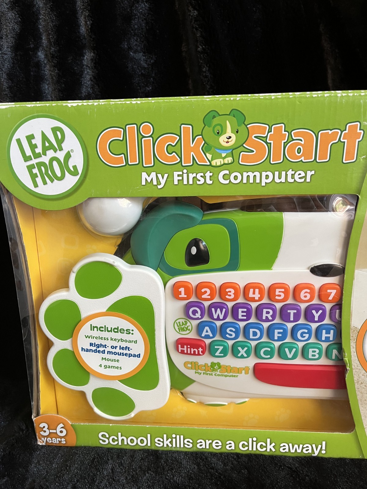 LeapFrog Clickstart My First Computer Wireless Keyboard New Sealed