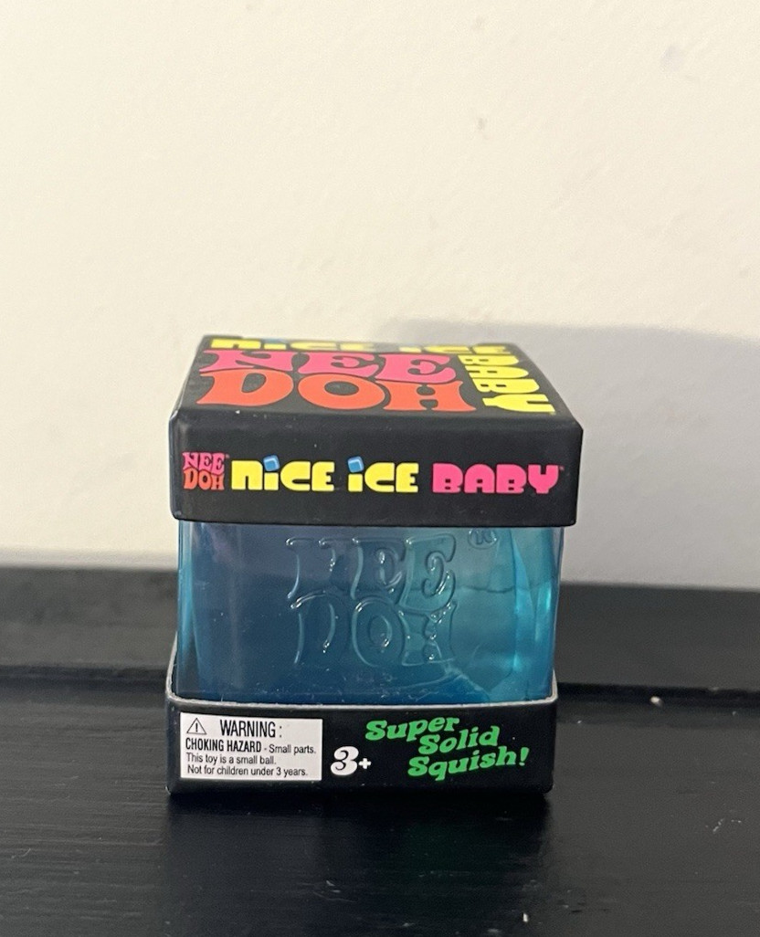 Needoh NICE ICE BABY Mini Set Blue Purple Pink Viral Squishy NEW