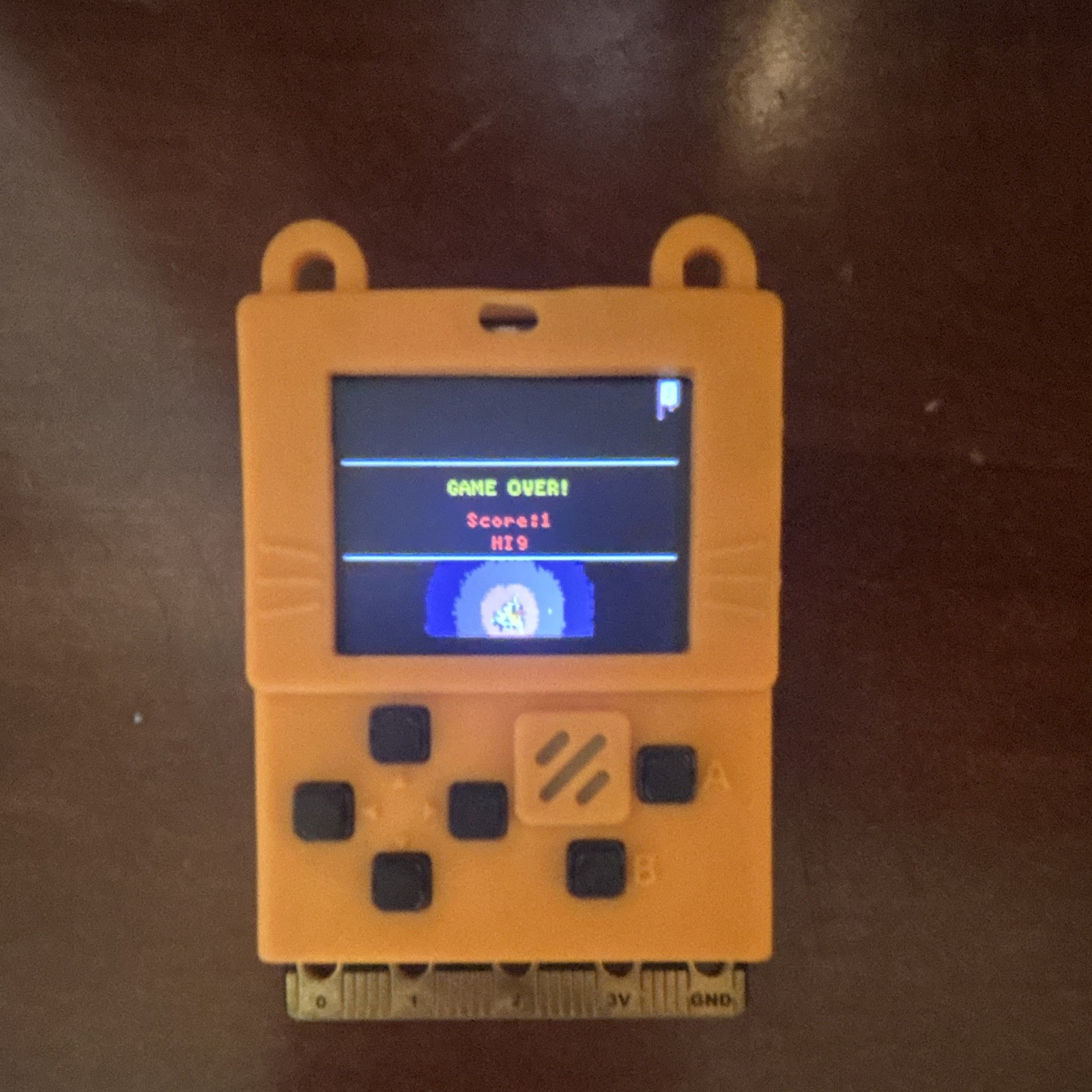 BBC micro:bit Kittenbot vKittenBot Orange Virtual Pet Handheld Game Console 2020