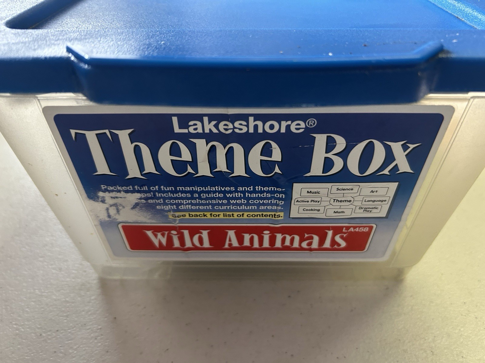 Lakeshore Learning Theme Box Wild Animals Teacher Educational Center Home School