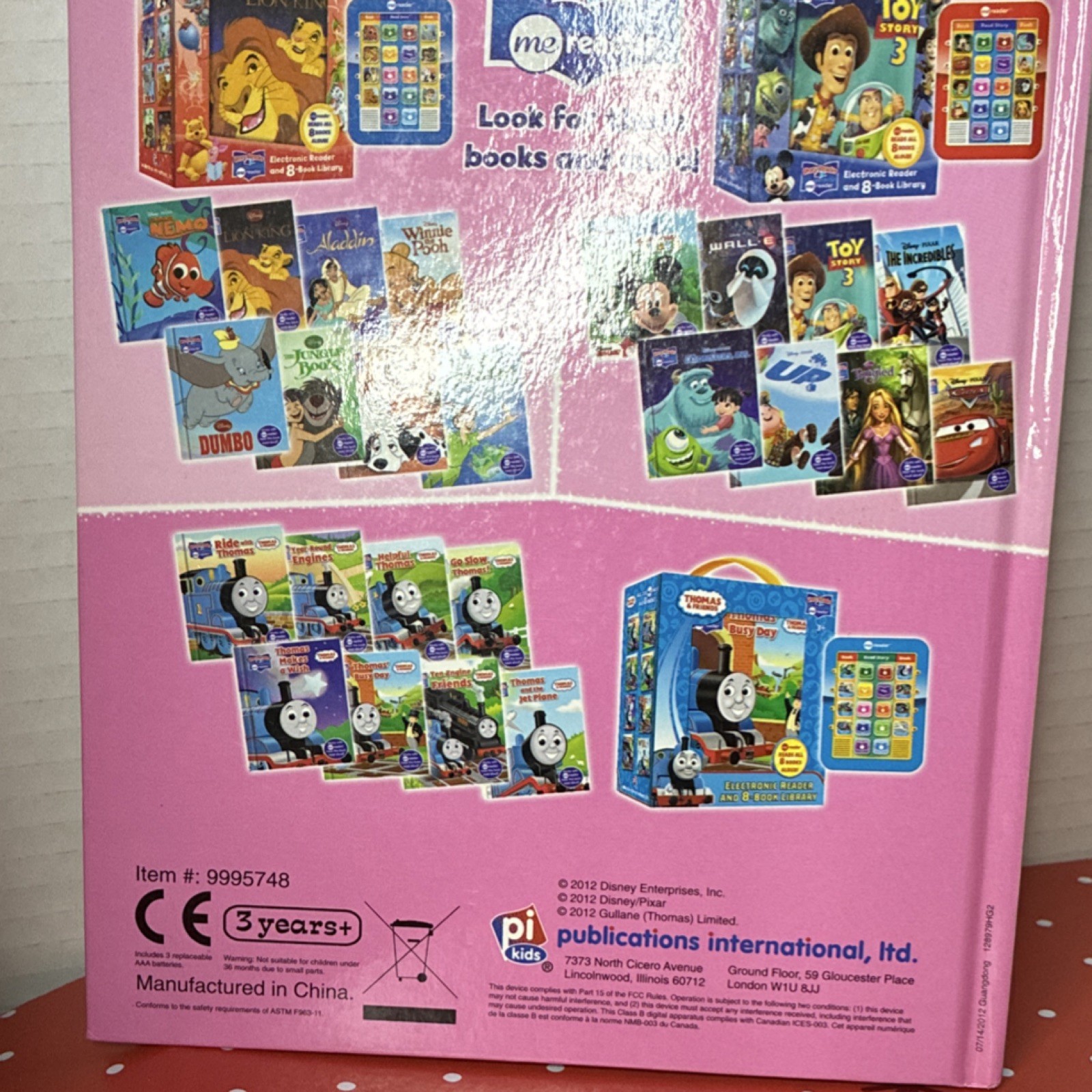 Disney Me Reader Aladdin Story Book 2012 Disney Princess Ages 3+ MPN 9995748