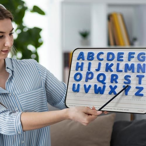 Dry Erase Boards 6 Pack, Double Sided Magnetic Small Whiteboards with Lines