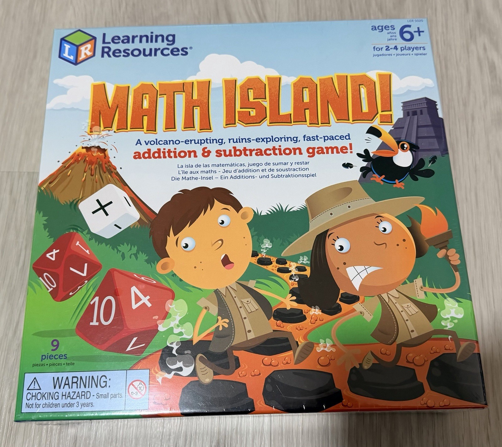 Learning Resources Math Island Addition And Subtraction Game Ages 6+ NEW SEALED