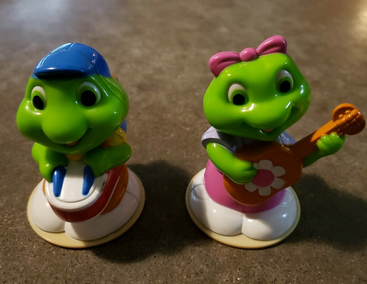Leap Frog Phonics School Bus Music Band Replace Figures LILY and TAD