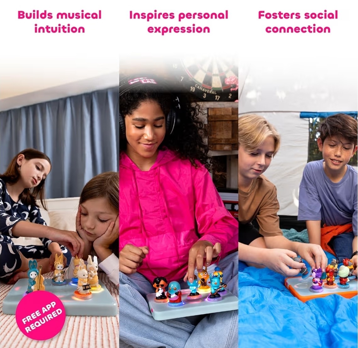 Loops Lab Stage Electronic Music Set with Figurines, Bluetooth, Free App