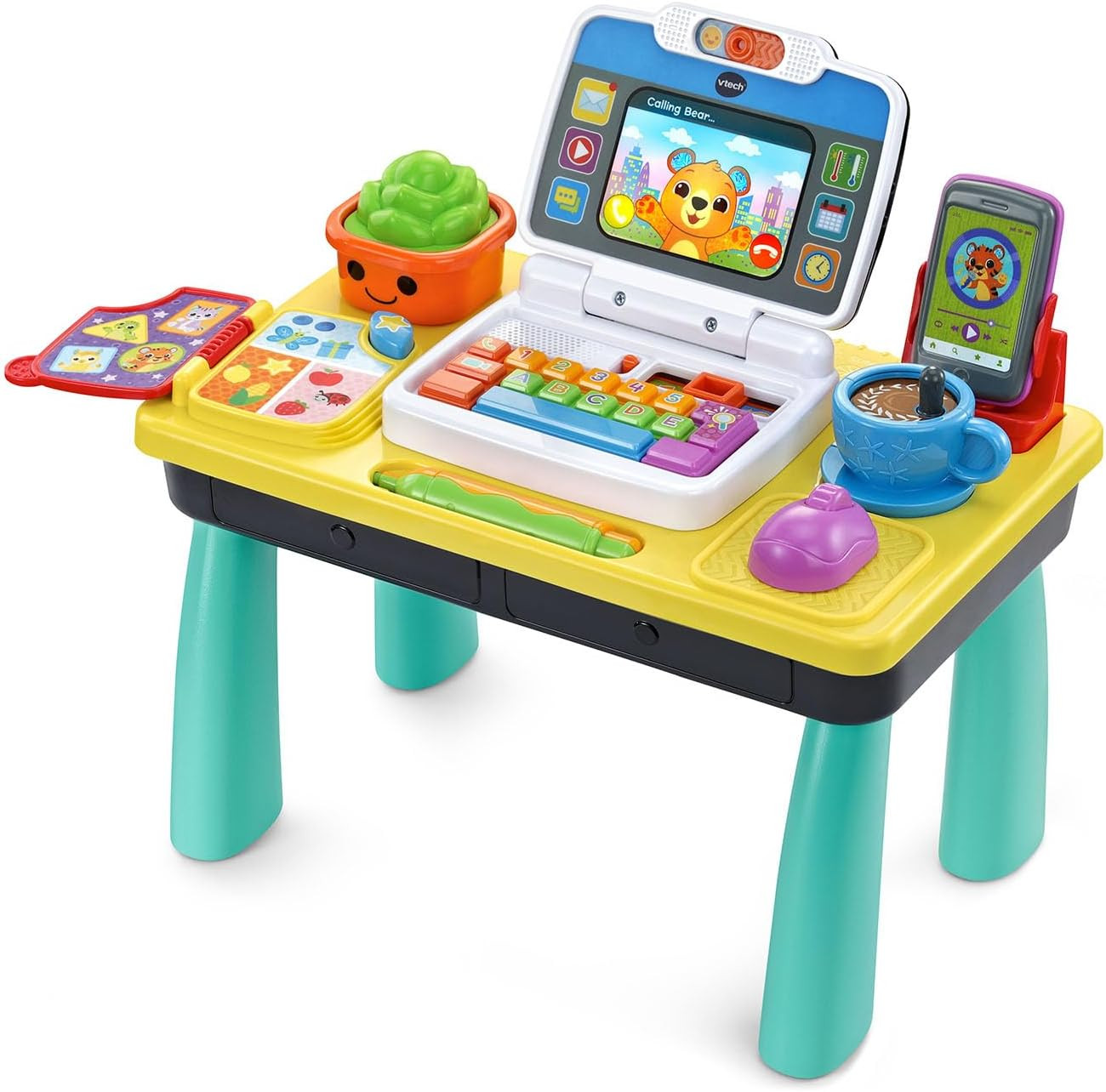 VTech Little CEO Learning Desk Toddler Activity Center Numbers, Letters & Music