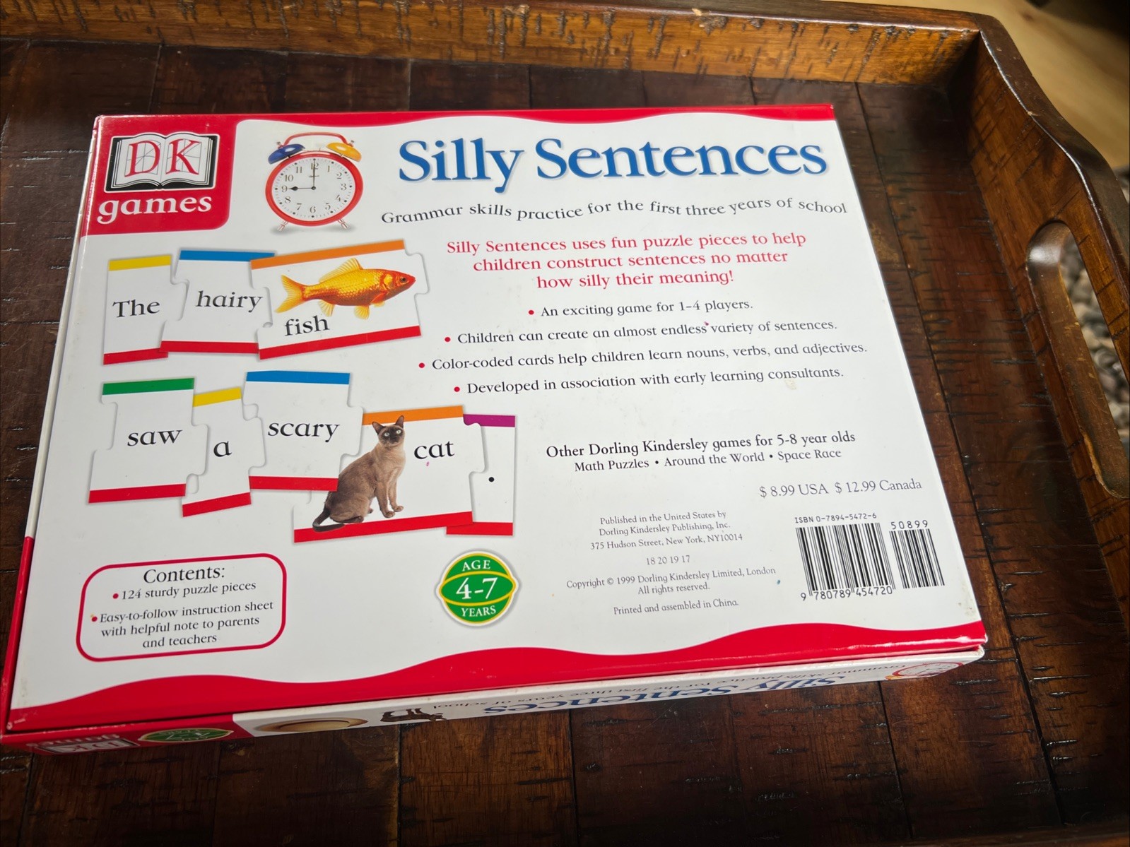Game Braille Activities Kids DK Games Modified Visually Impaired Silly Sentences