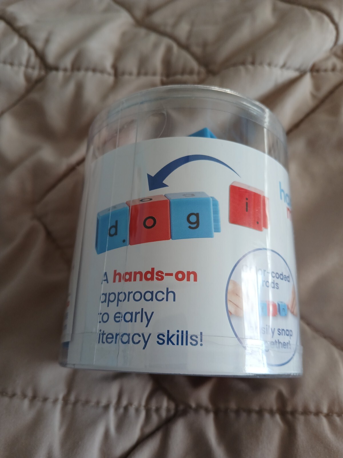 Hand2Mind Alphabet Reading Rods Alphabet Set BN