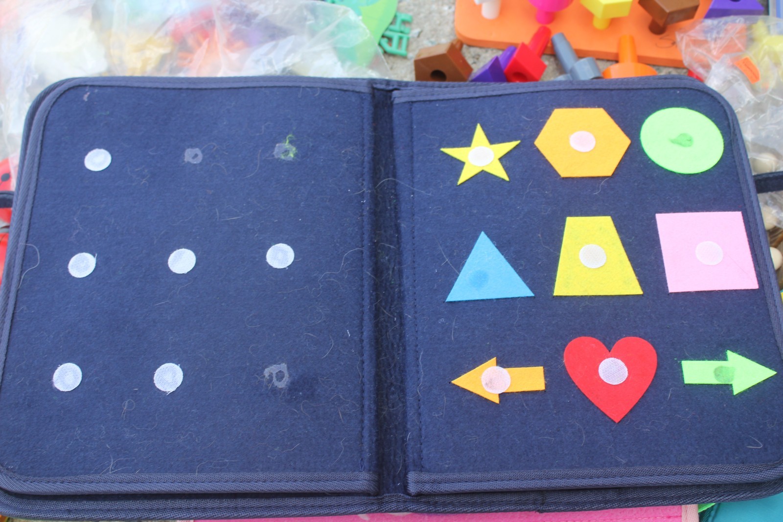 HUGE LOT Sensory Manipulative Wood Counting Toddler Homeschool Learning Tools