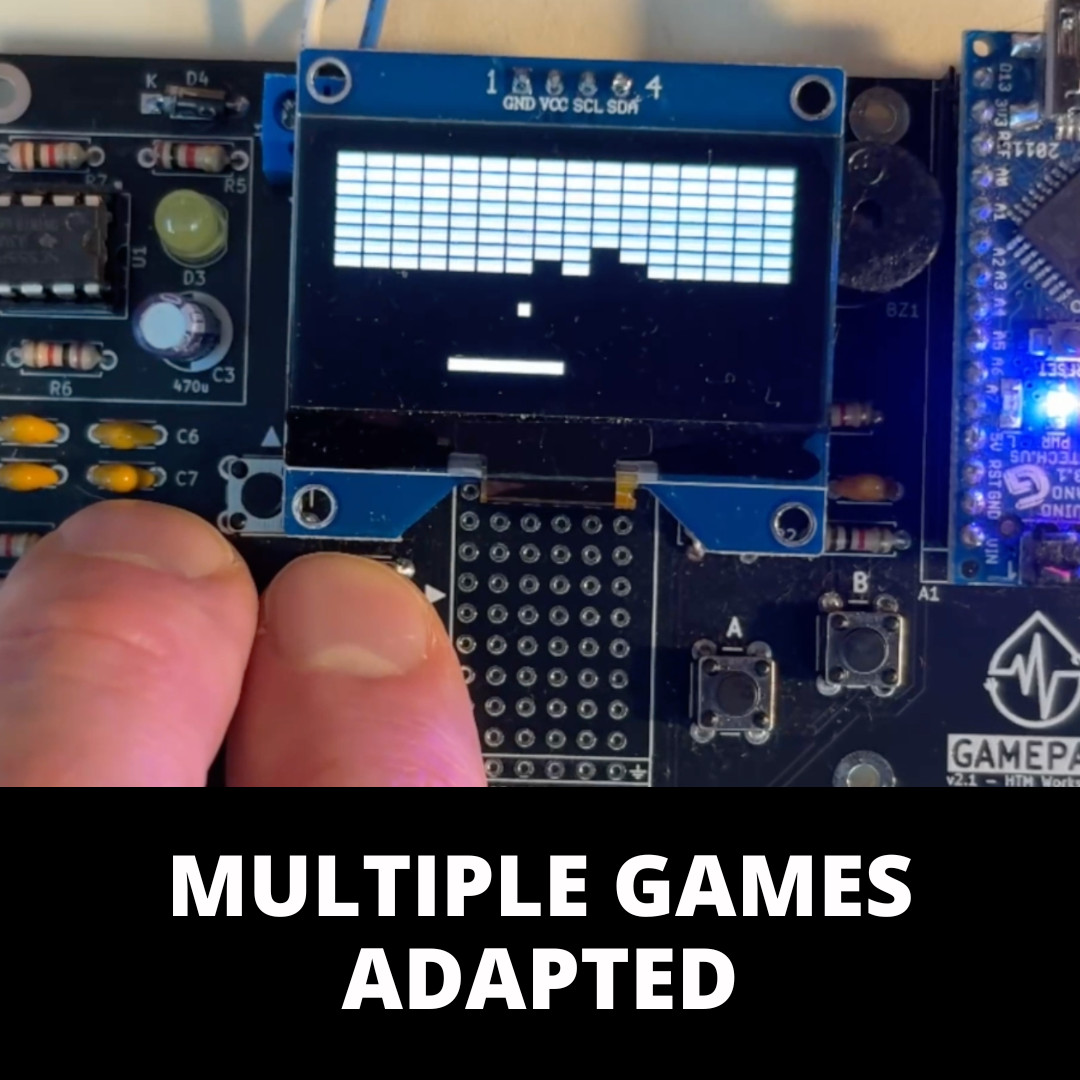 GamePad Quest Definitive Edition – A DIY Video Game Electronics Kit for makers