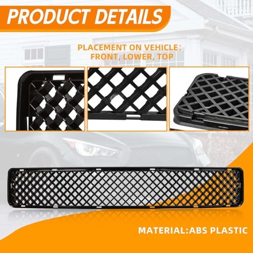 Front Bumper Guard Grille Fit for 2005-2010 Scion Tc Smt10600 Honeycomb Front