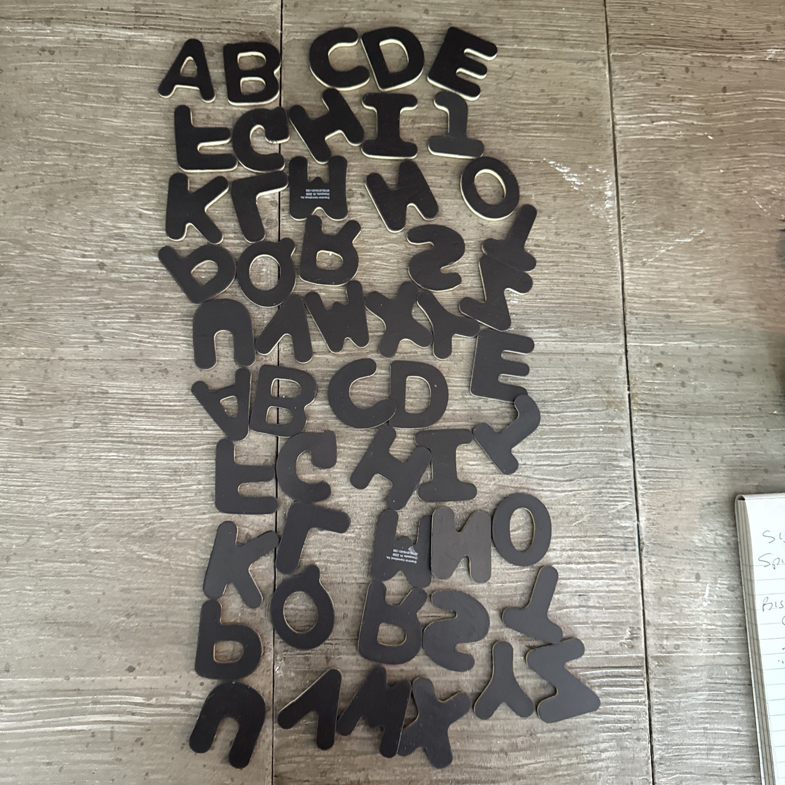 VTG Greenbriar Int’l Alphabet Letters Magnetic 2 Full Sets School Play Fridge