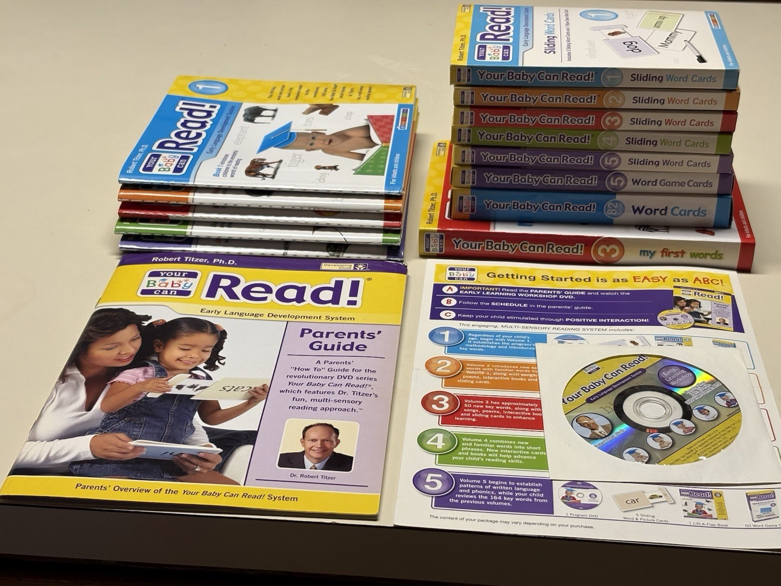 Your Baby Can Read Early Language Development System Infants-Children Books/DVD