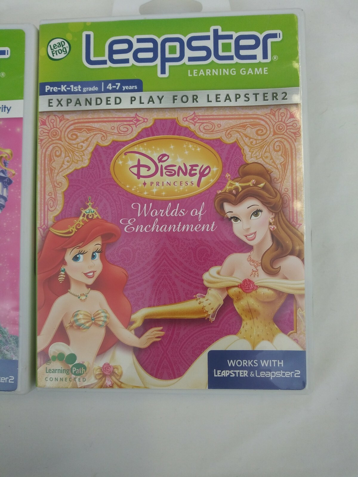 Lot of 3 Games Stars Wars, World of Enchantment and Tangled. Preown