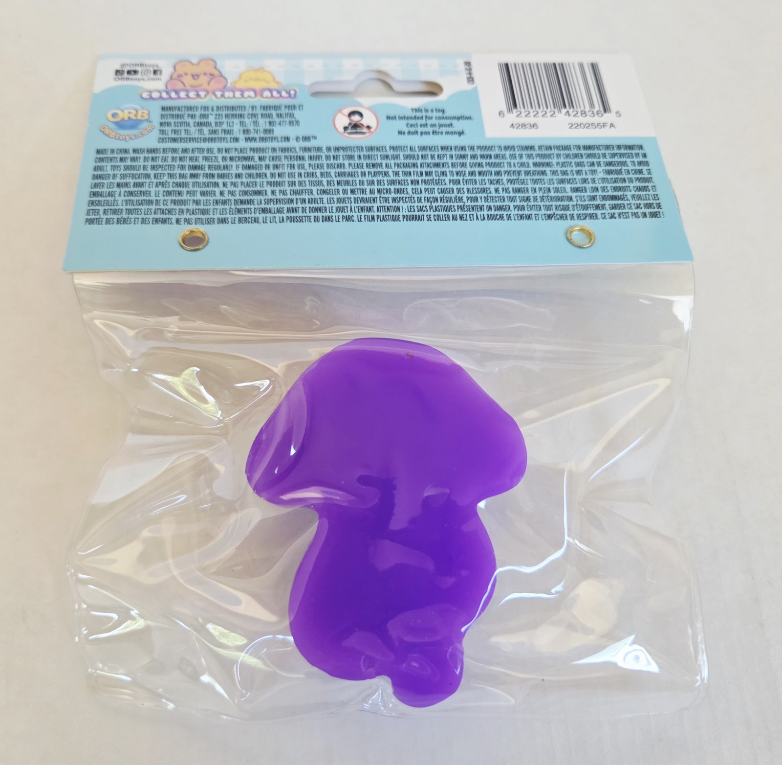 Jellyfish Squishy Taba Toy ORB Tabalicious Holographic Fidget Squeeze Jelly Fish