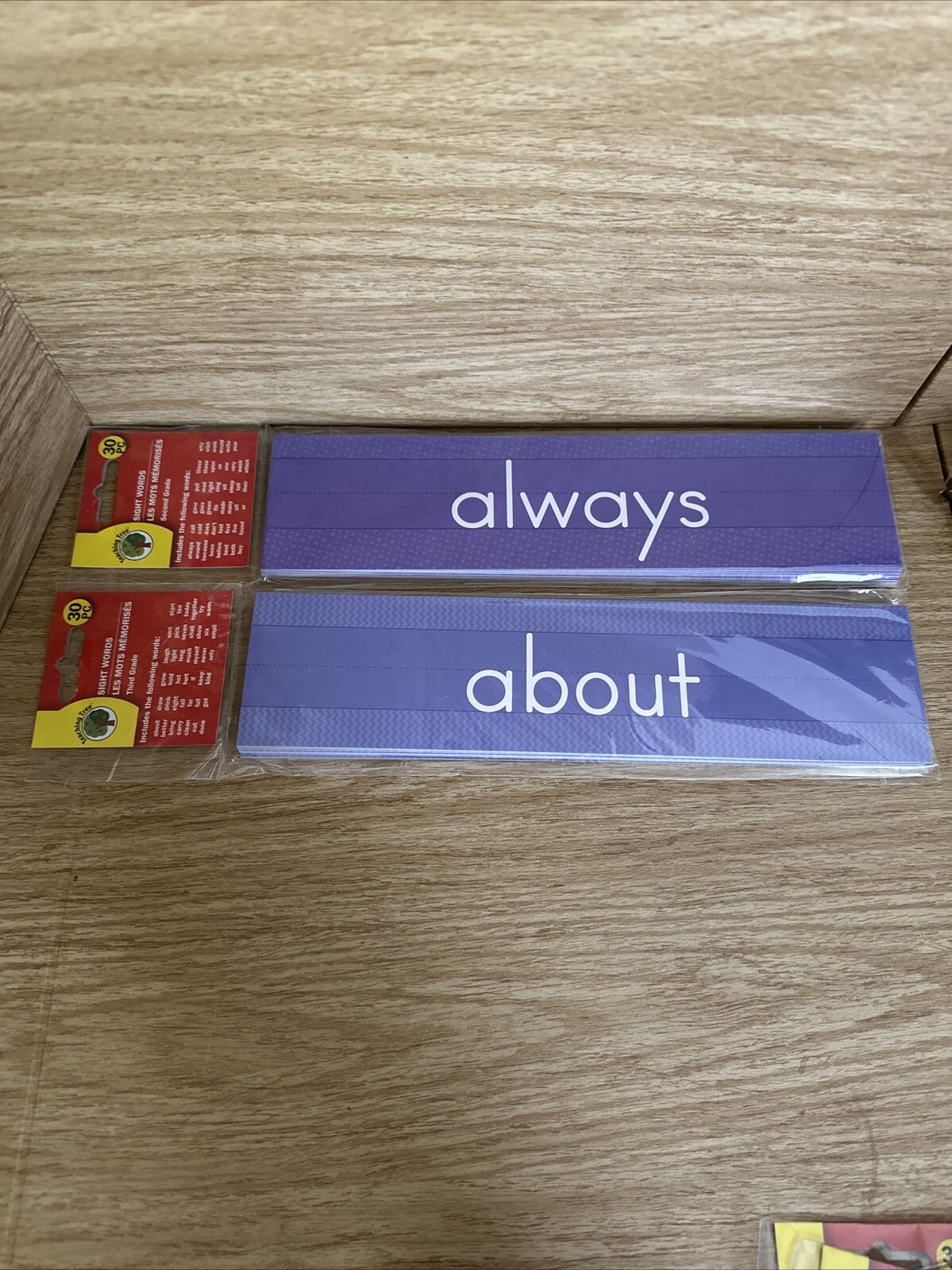 Teaching Tree Sight Words Flash Cards Vocabulary Second And Third Grade 10″