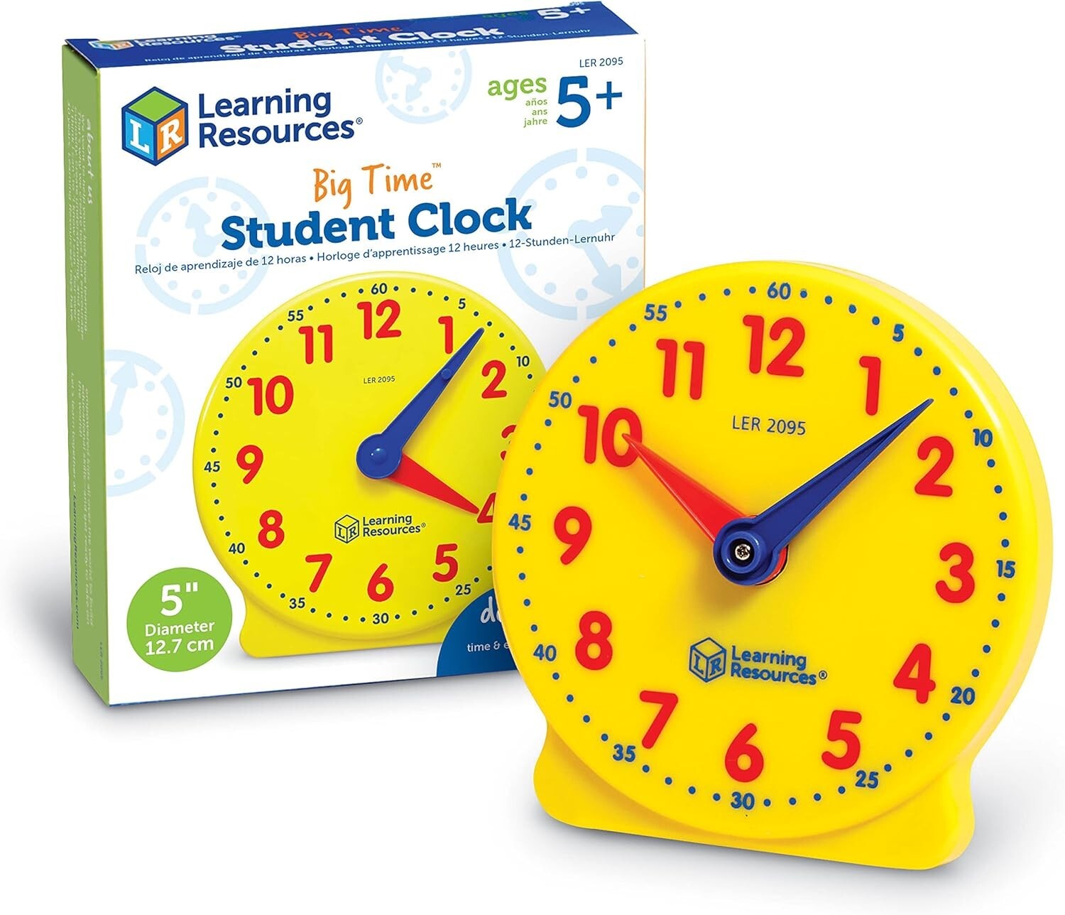 Learning Resources Big Time Student Clock—Open box