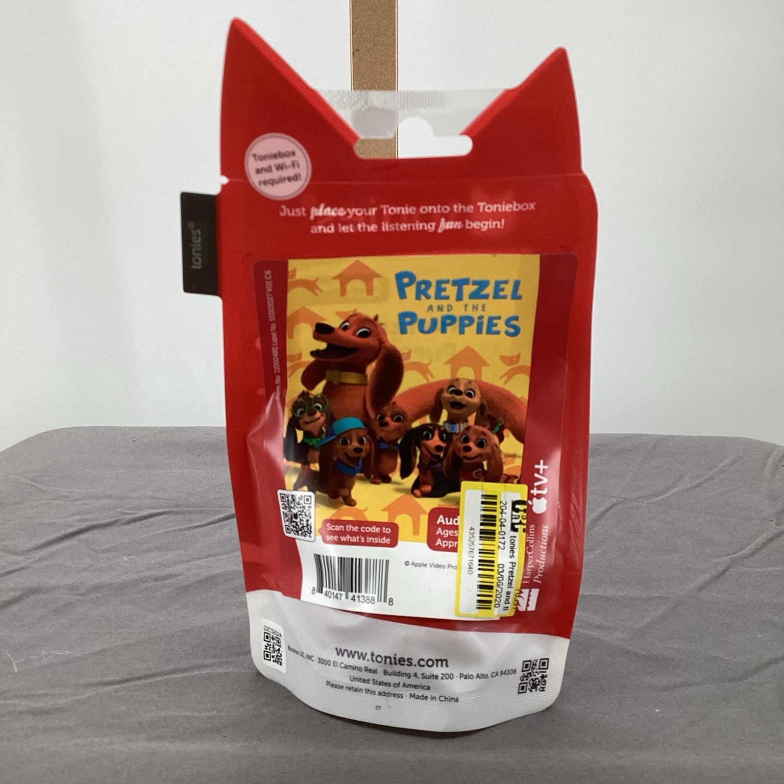 Tonies Pretzel and the Puppies Audio Character for the Toniebox New & Sealed