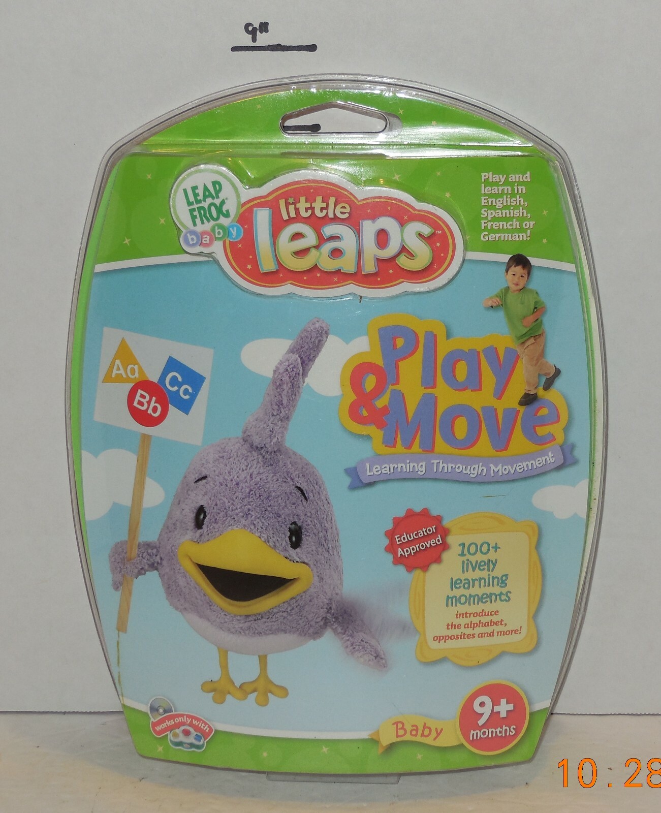 Leap Frog Baby Little leaps Play and Move Interactive Learning Disc NIP