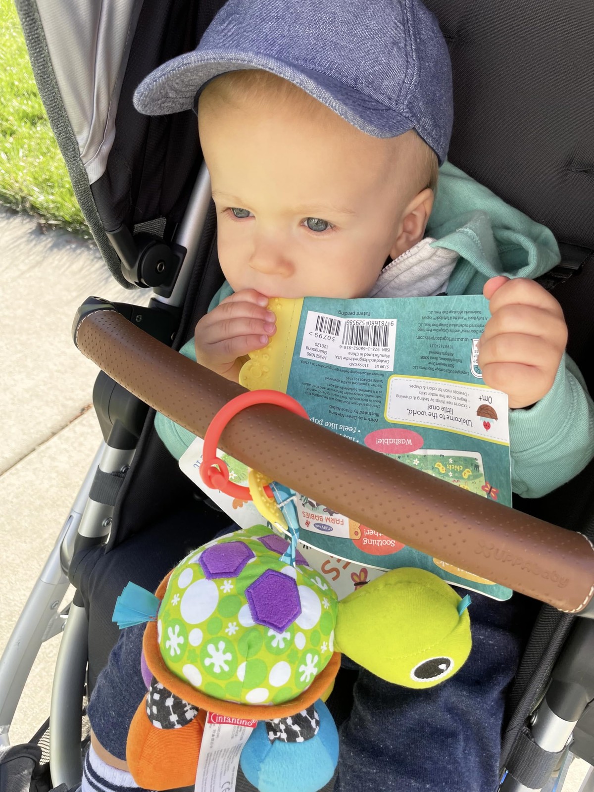 Tuffy Farm Babies Book – Washable, Chewable, Unrippable Pages With Hole For…