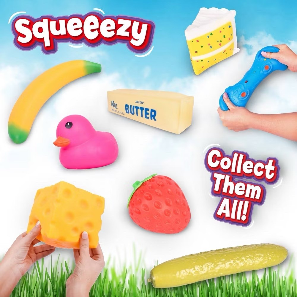 Sunny Days Squeezy Butter Tiktok Viral Sensory Stress Relief Squeeze Toy 🧈
