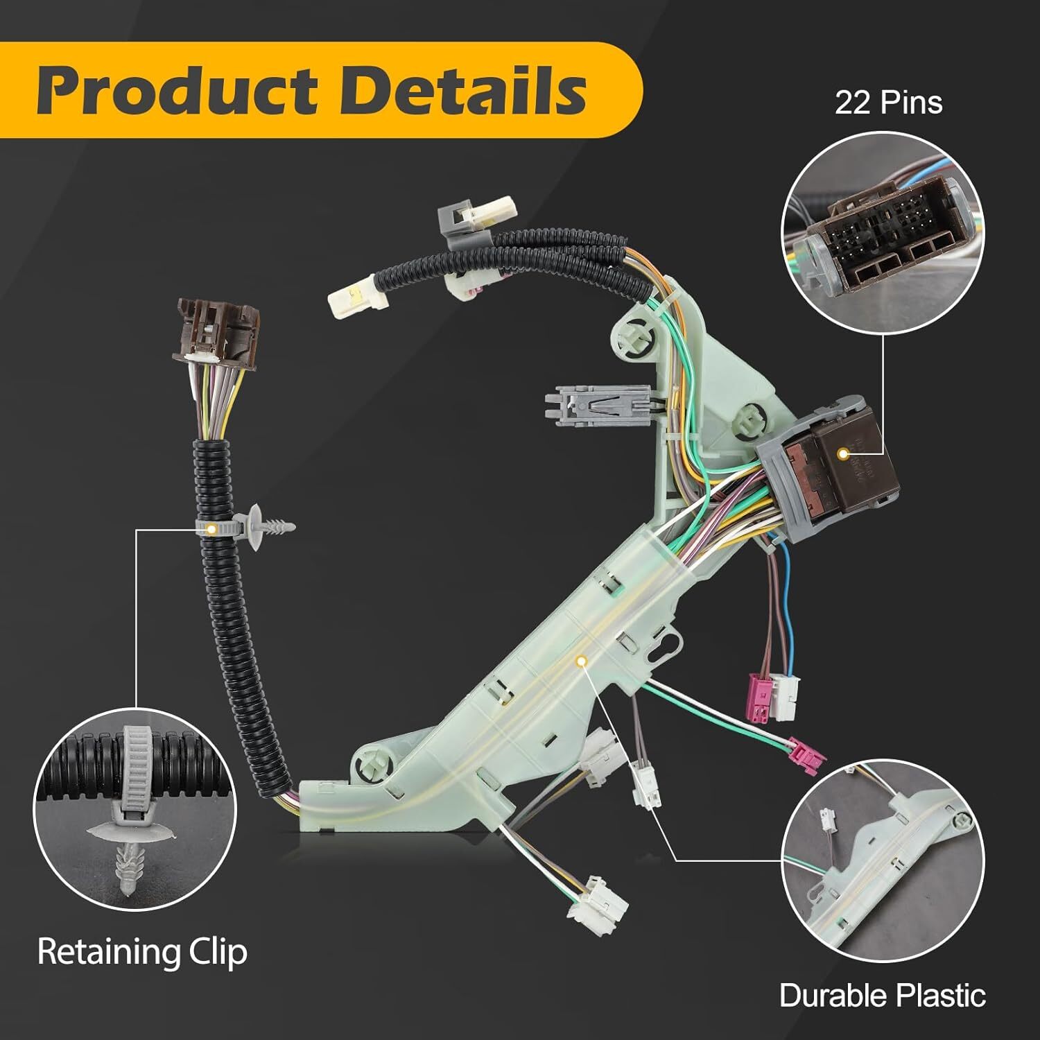 24298757 Automatic Transmission Wiring Harness for Chevy Camaro Colorado Tahoe