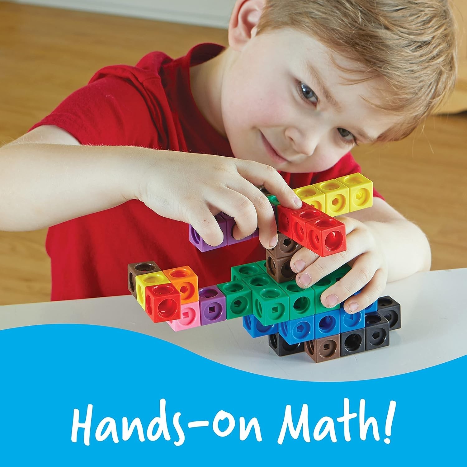 Colorful Math Manipulatives – Building Blocks for Kids