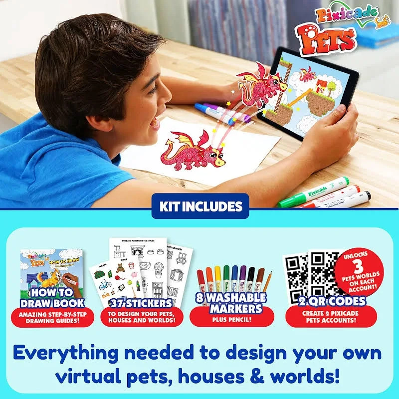 PIXICADE PETS MOBILE GAME MAKER CREATE YOUR OWN VIRTUAL PET UNIVERSE 2022 – NIB