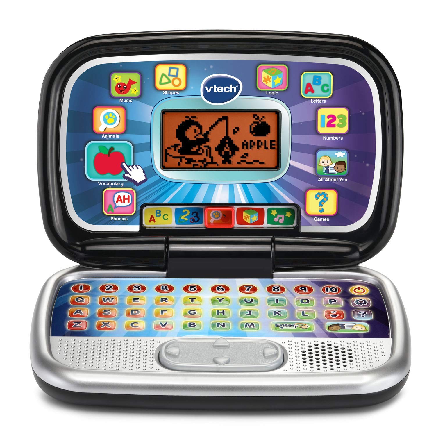 VTech Play Smart Preschool Laptop, Black 9.3″ x 2.2″ x 6.2″,