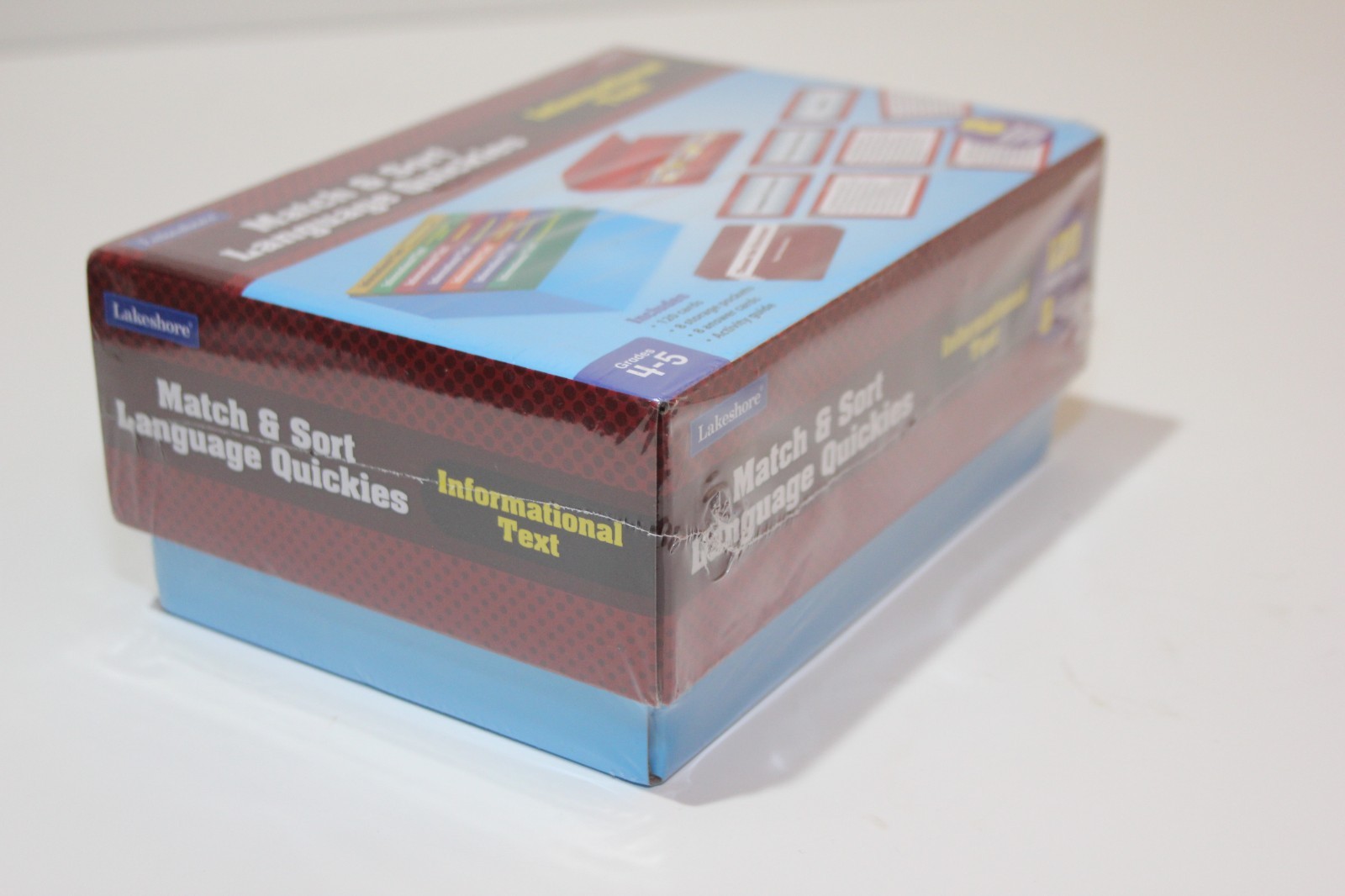 LAKESHORE Match & Sort Language Quickies Grades 4-5 -Informational Text